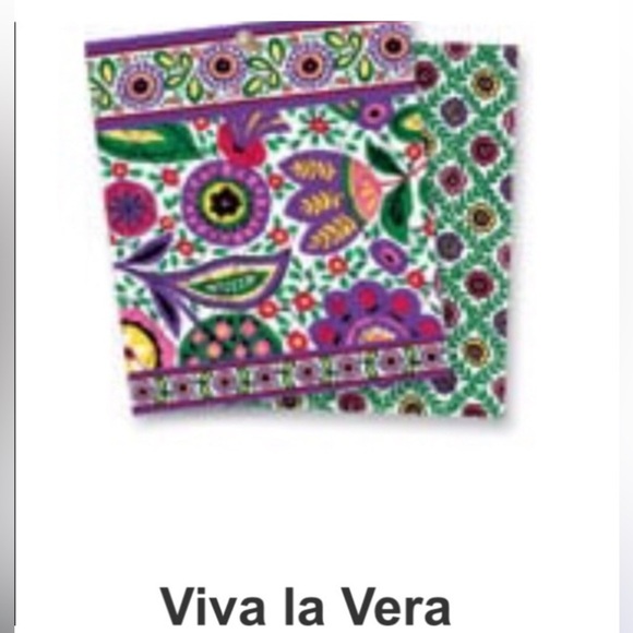 VERA BRADLEY Flap Shoulder Bag in Viva La Vera Print (Discontinued) - Picture 10 of 10